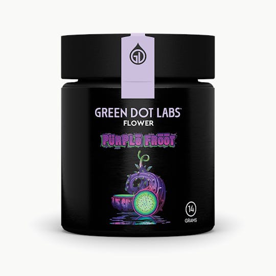 Green Dot Labs - GDL Flower (14g) | GDL Originals | Purple Froot - 1