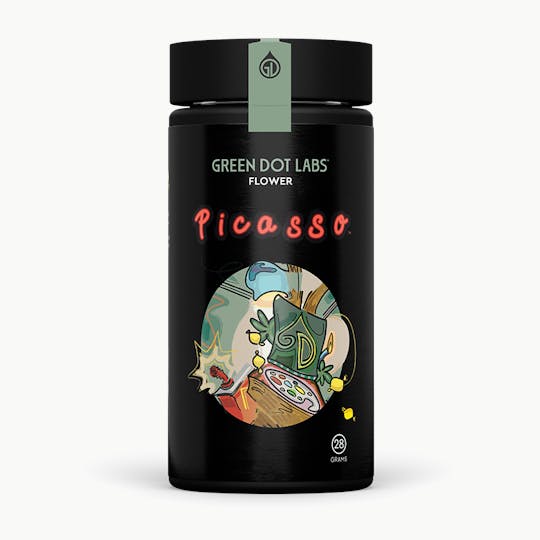 Green Dot Labs - GDL Flower (28g) | GDL Originals | Picasso - 1