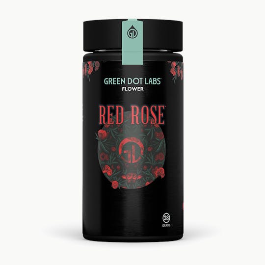 Green Dot Labs - GDL Flower (28g) | GDL Originals | Red Rose - 1