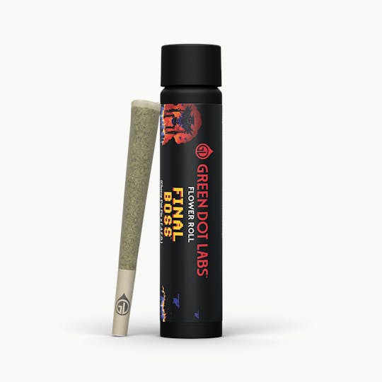 Green Dot Labs - GDL Flower Roll (1g) | GDL Originals | Final Boss - 1