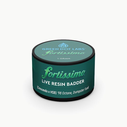 Green Dot Labs - GDL Live Resin Badder (1g) | GDL Originals | Fortissimo - 1