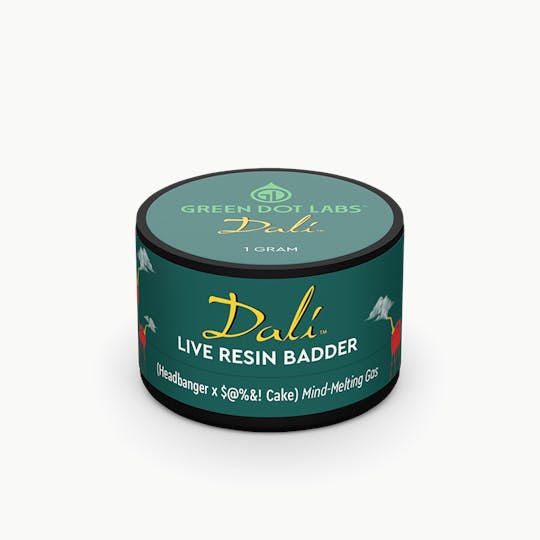 Green Dot Labs - GDL Live Resin Badder (1g) | GDL Originals | Dali - 1