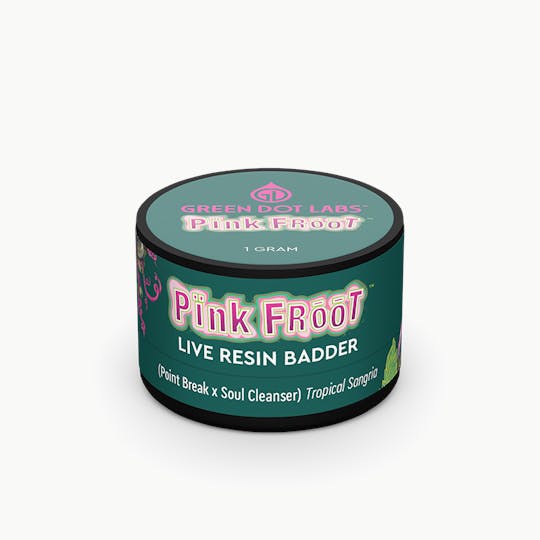 Green Dot Labs - GDL Live Resin Badder (1g) | GDL Originals | Pink Froot - 1