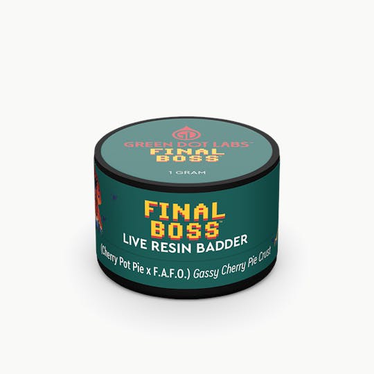 Green Dot Labs - GDL Live Resin Badder (1g) | GDL Originals | Final Boss - 1