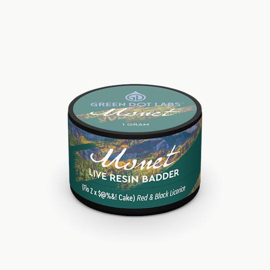 Green Dot Labs - GDL Live Resin Badder (1g) | GDL Originals | Monet - 1