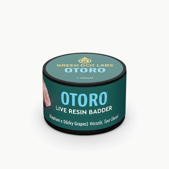 Green Dot Labs - GDL Live Resin Badder (1g) | GDL Originals | Otoro - 1