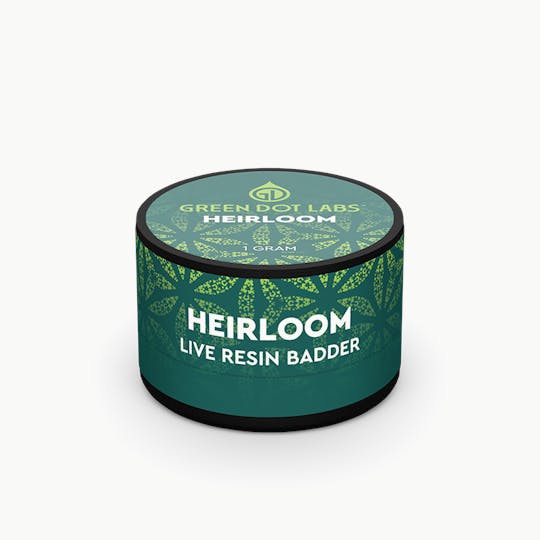 Green Dot Labs - GDL Live Resin Badder (1g) | Heirloom | Cherry AK-47 - 1