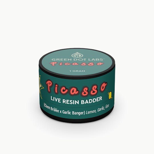 Green Dot Labs - GDL Live Resin Badder (1g) | GDL Originals | Picasso - 1