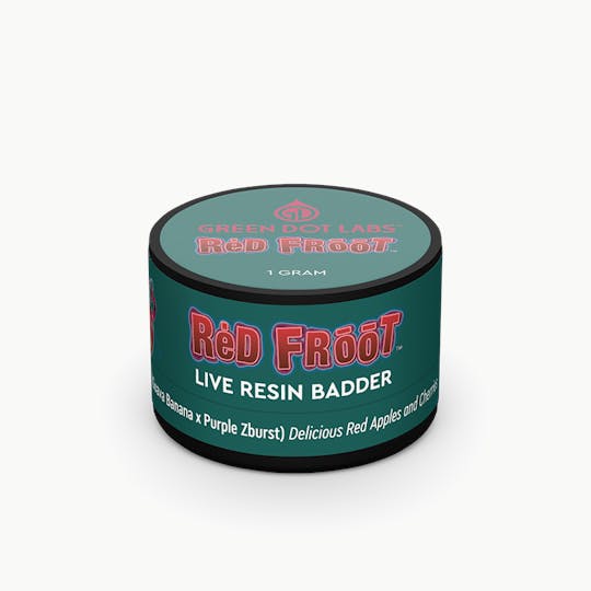Green Dot Labs - GDL Live Resin Badder (1g) | GDL Originals | Red Froot - 1