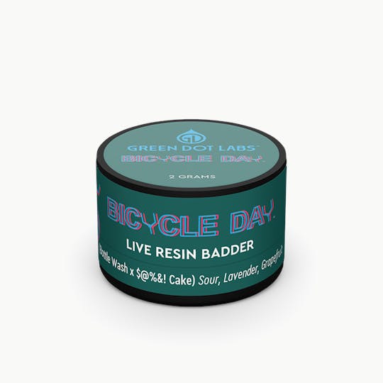 Green Dot Labs - GDL Live Resin Badder (2g) | GDL Originals | Bicycle Day - 1