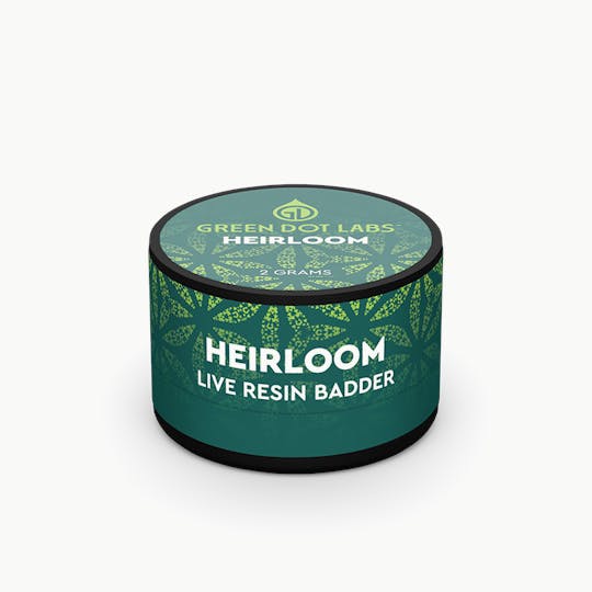 Green Dot Labs - GDL Live Resin Badder (2g) | Heirloom | Cherry AK-47 - 1