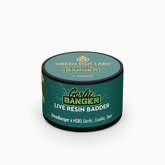 Green Dot Labs - GDL Live Resin Badder (2g) GDL Originals | Garlic Banger - 1