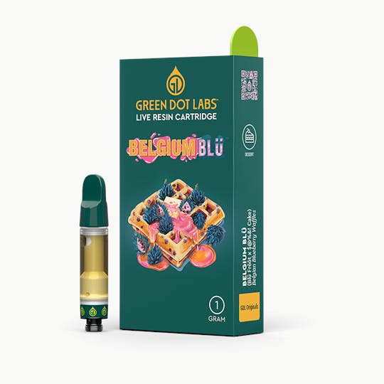 Green Dot Labs - GDL Live Resin Cartridge (1g) | GDL Originals | Belgium Blu - 1