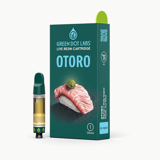 Green Dot Labs - GDL Live Resin Cartridge (1g) | GDL Originals | Otoro - 1