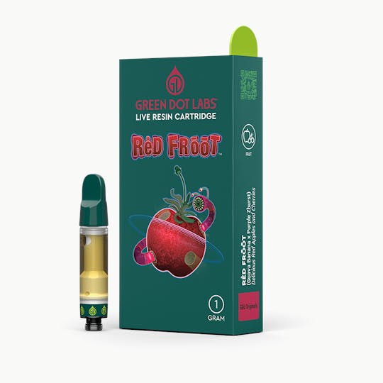 Green Dot Labs - GDL Live Resin Cartridge (1g) | GDL Originals | Red Froot - 1