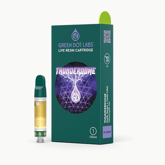 Green Dot Labs - GDL Live Resin Cartridge (1g) | GDL Originals | Thunderdome - 1