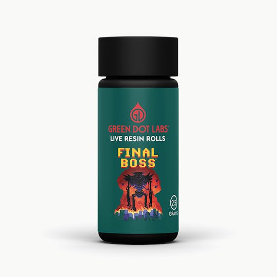 Green Dot Labs - GDL Live Resin Rolls (5 x .5g) | GDL Originals | Final Boss - 1
