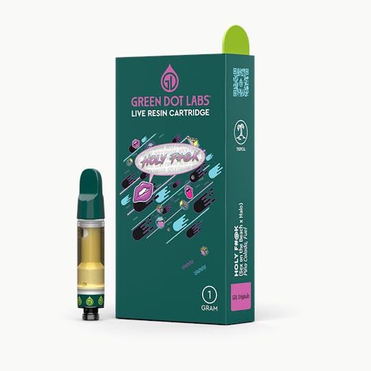Green Dot Labs - GDL Live Resin Cartridge (1g) | GDL Originals | Holy Fuck - 1