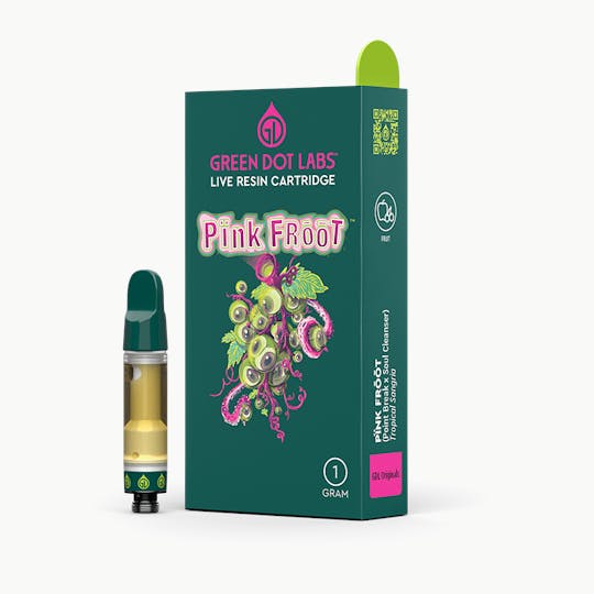 Green Dot Labs - GDL Live Resin Cartridge (1g) | GDL Originals | Pink Froot - 1