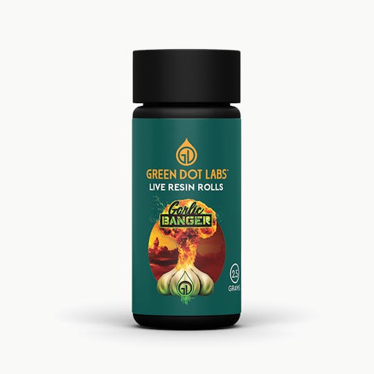 Green Dot Labs - GDL Live Resin Rolls (5 x .5g) | GDL Originals | Garlic Banger - 1