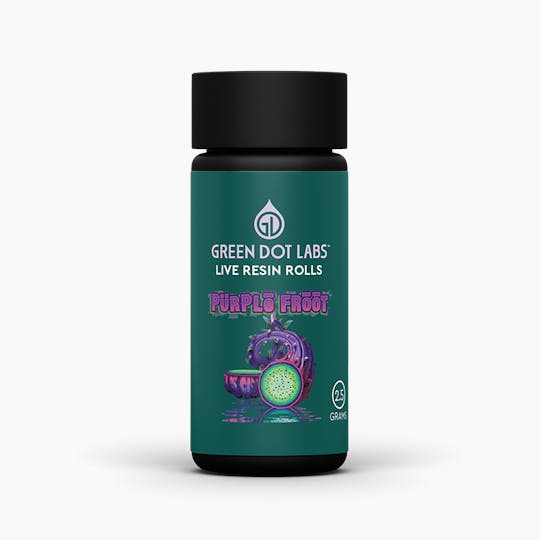 Green Dot Labs - GDL Live Resin Rolls (5 x .5g) | GDL Originals | Purple Froot - 1