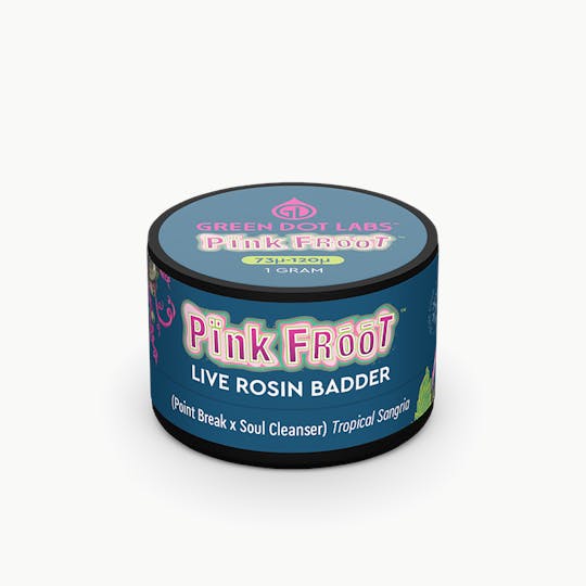 Green Dot Labs - GDL Live Rosin Badder (1g) | GDL Originals | Pink Froot - 1
