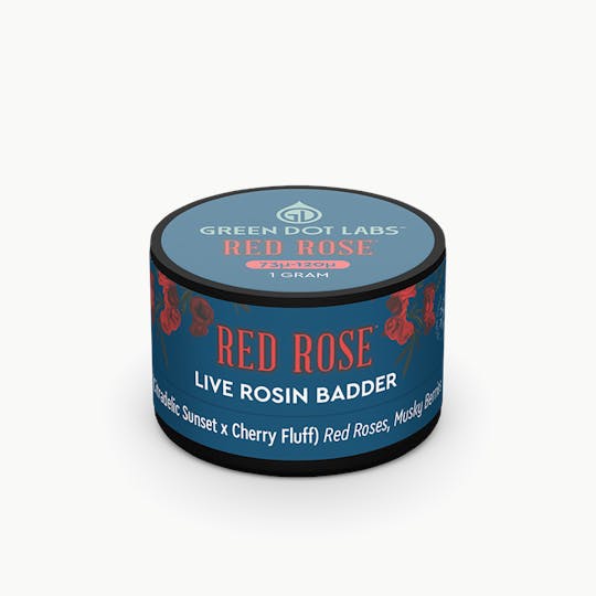 Green Dot Labs - GDL Live Rosin Badder (1g) | GDL Originals | Red Rose - 1