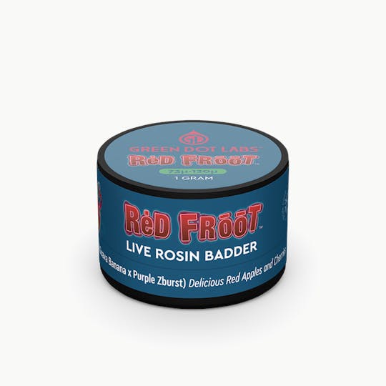Green Dot Labs - GDL Live Rosin Badder (1g) | GDL Originals | Red Froot - 1