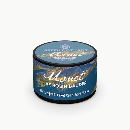 Green Dot Labs - GDL Live Rosin Badder (2g) | GDL Originals | Monet - 1