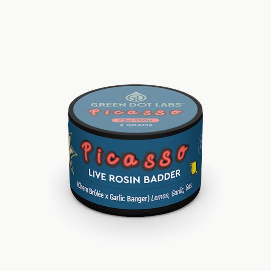 Green Dot Labs - GDL Live Rosin Badder (2g) | GDL Originals | Picasso - 1
