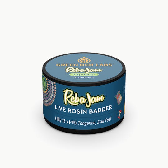 Green Dot Labs - GDL Live Rosin Badder (2g) | GDL Originals | Reba Jam - 1