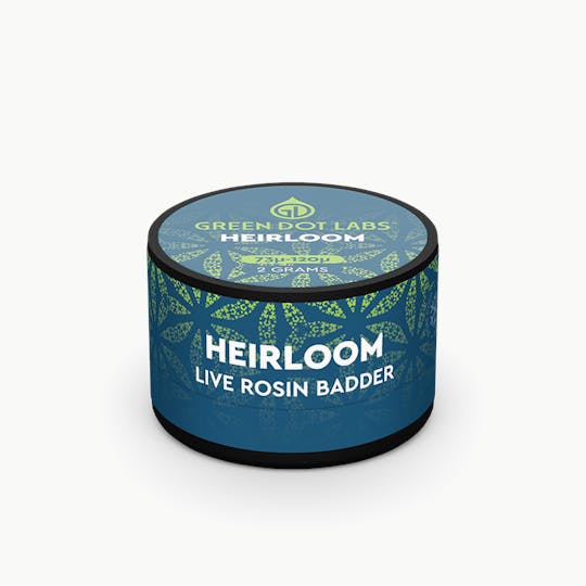 Green Dot Labs - GDL Live Rosin Badder (2g) | Heirloom | Screaming OG - 1