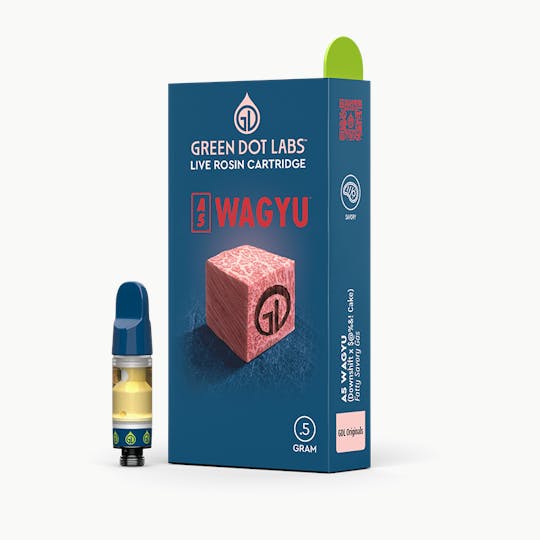 Green Dot Labs - GDL Live Rosin Cartridge (.5g) | GDL Originals | A5 Wagyu - 1