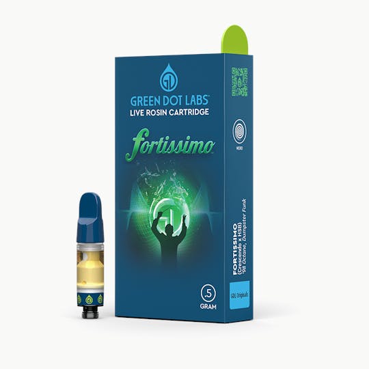 Green Dot Labs - GDL Live Rosin Cartridge (.5g) | GDL Originals | Fortissimo - 1