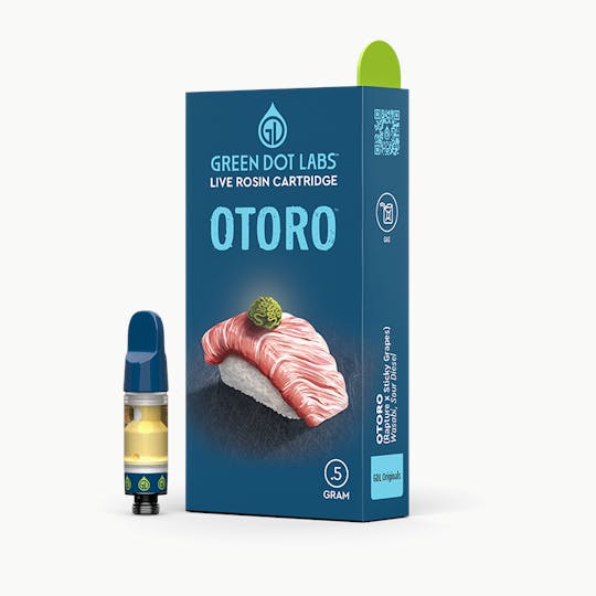 Green Dot Labs - GDL Live Rosin Cartridge (.5g) | GDL Originals | Otoro - 1