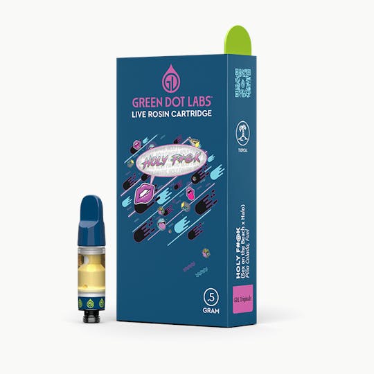 Green Dot Labs - GDL Live Rosin Cartridge (.5g) | GDL Originals | Holy Fuck - 1