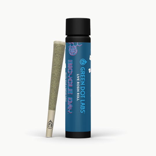 Green Dot Labs - GDL Live Rosin Roll (1g) | GDL Originals | Bicycle Day - 1