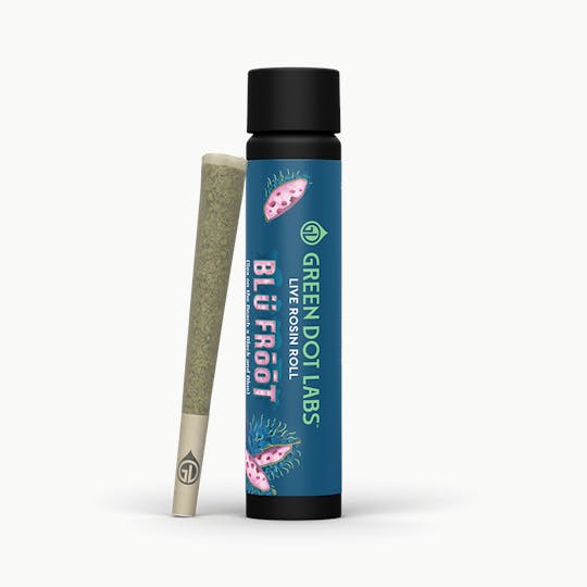 Green Dot Labs - GDL Live Rosin Roll (1g) | GDL Originals | Blu Froot - 1