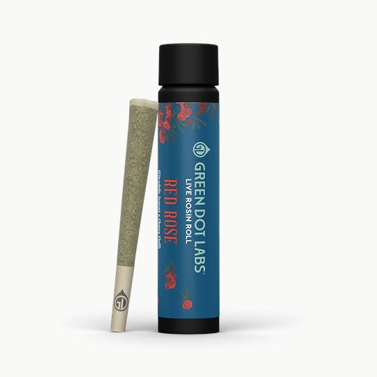 Green Dot Labs - GDL Live Rosin Roll (1g) | GDL Originals | Red Rose - 1