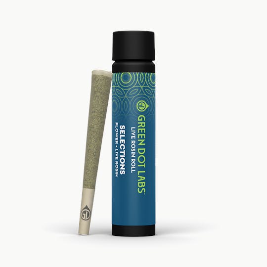 Green Dot Labs - GDL Live Rosin Roll (1g) | Selections | Bourbon Street - 1