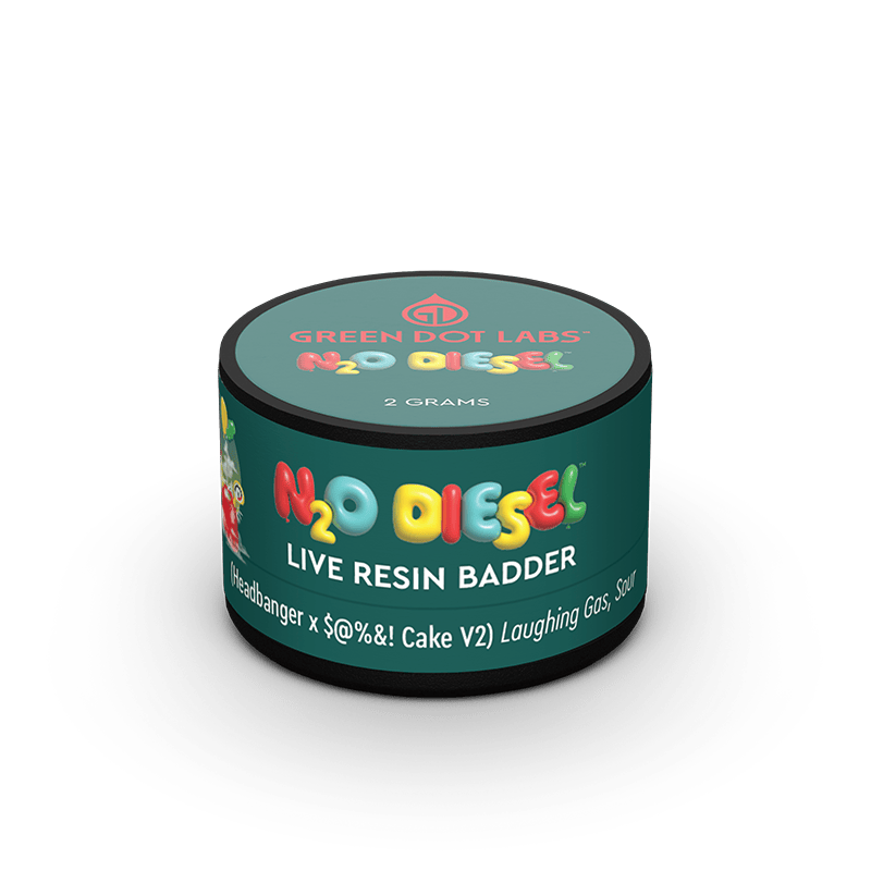 Green Dot Labs - GDL Live Resin Badder (2g) | GDL Originals | N2O Diesel - 1