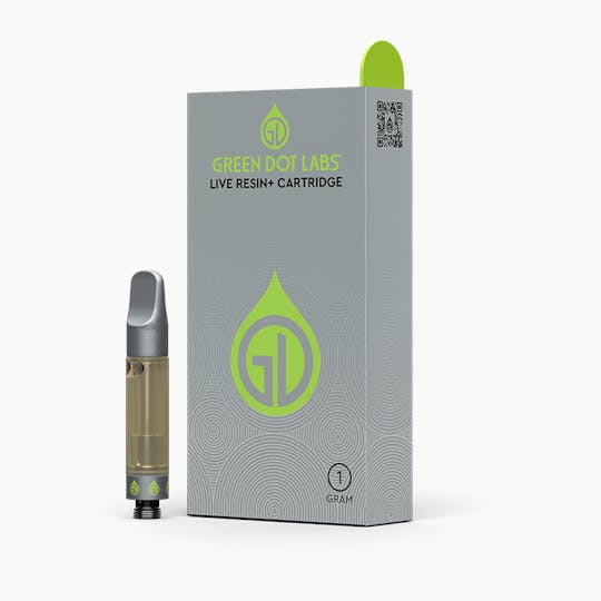 Green Dot Labs - Powered by GDL Live Resin+ Cartridge (1g) | Fortissimo - 1