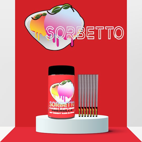 Biscotti - Biscotti Hash Infused Preroll - 0.5g 7pk - Sativa - Sorbetto - 1