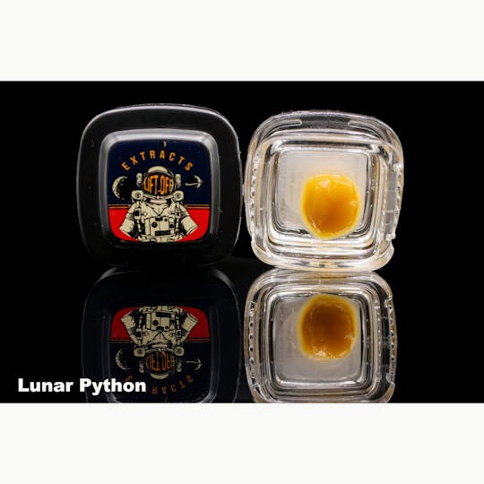 High Life Farms - MI - Lift Off Extracts - Lunar Python - Blonde Badder 1g - 1