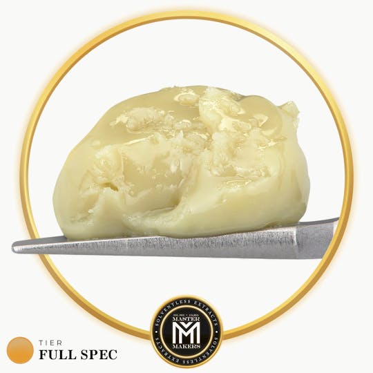 Master Makers - HASH BURGER - Live Rosin Cold Cure - Full Spec - 1