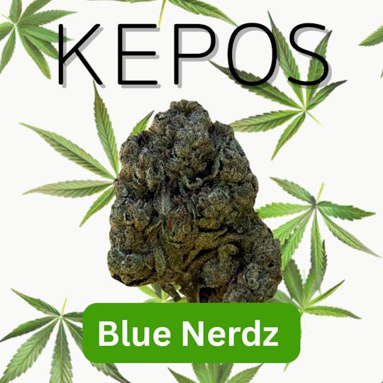 Nu Cannabis Brand - Kepos - Blue Nerdz 3.5g - PREMIUM FLOWERS - 1