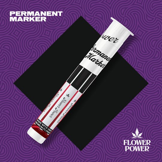 Flower Power Cannabis - Permanent Marker 1G Preroll - 1