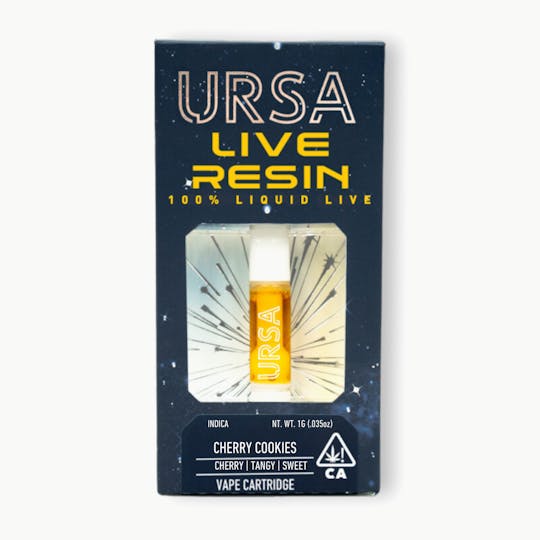 URSA Extracts - Cherry Cookies 1G Live Resin Cartridge - 1