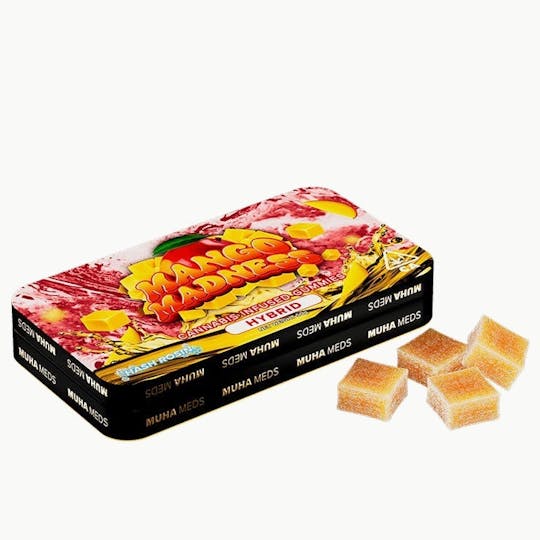 Muha Meds - Mango Madness Hash Rosin Gummies 200MG - 1