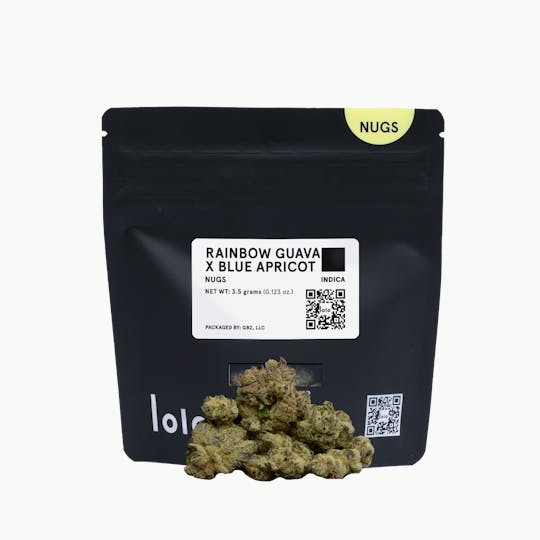 lolo - Rainbow Guava x Blue Apricot | Indoor Nugs | 3.5g - 1